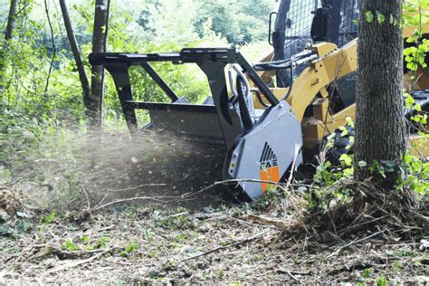 skid steer clearing trees|best skid steer for forestry.